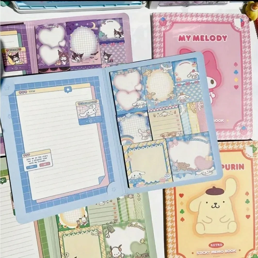 Hello Kitty's Cinnamoroll Memo Book- Set of Sticky Notes